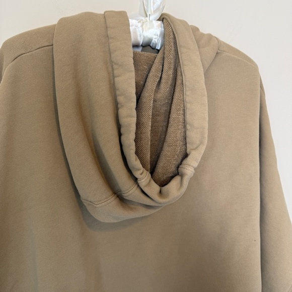 ATM Oversized French Terry Hooded Poncho - Picture 11 of 11